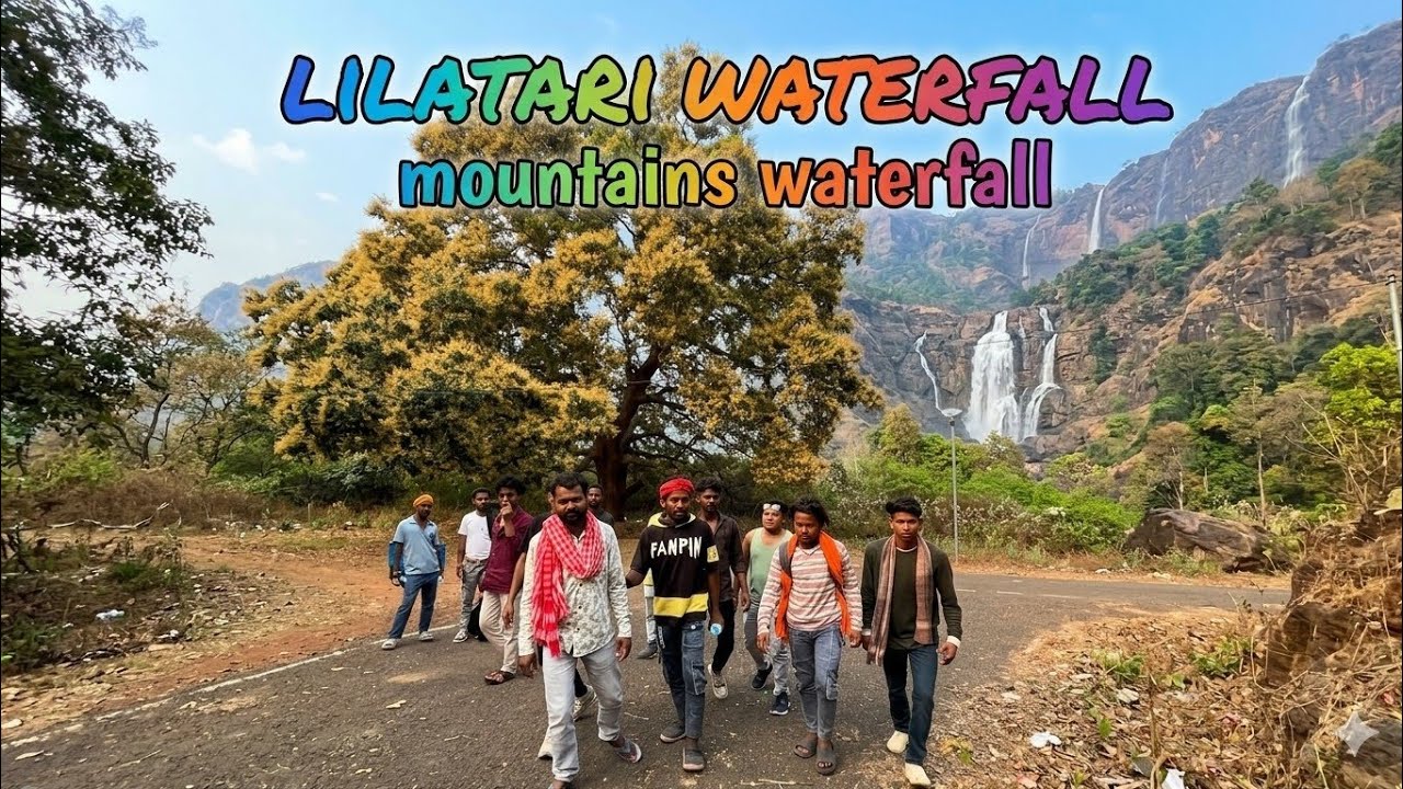 ⛰️LILATARI WATERFALL IN LITIPARA ⛰️ @jharkhandmaxvlogs