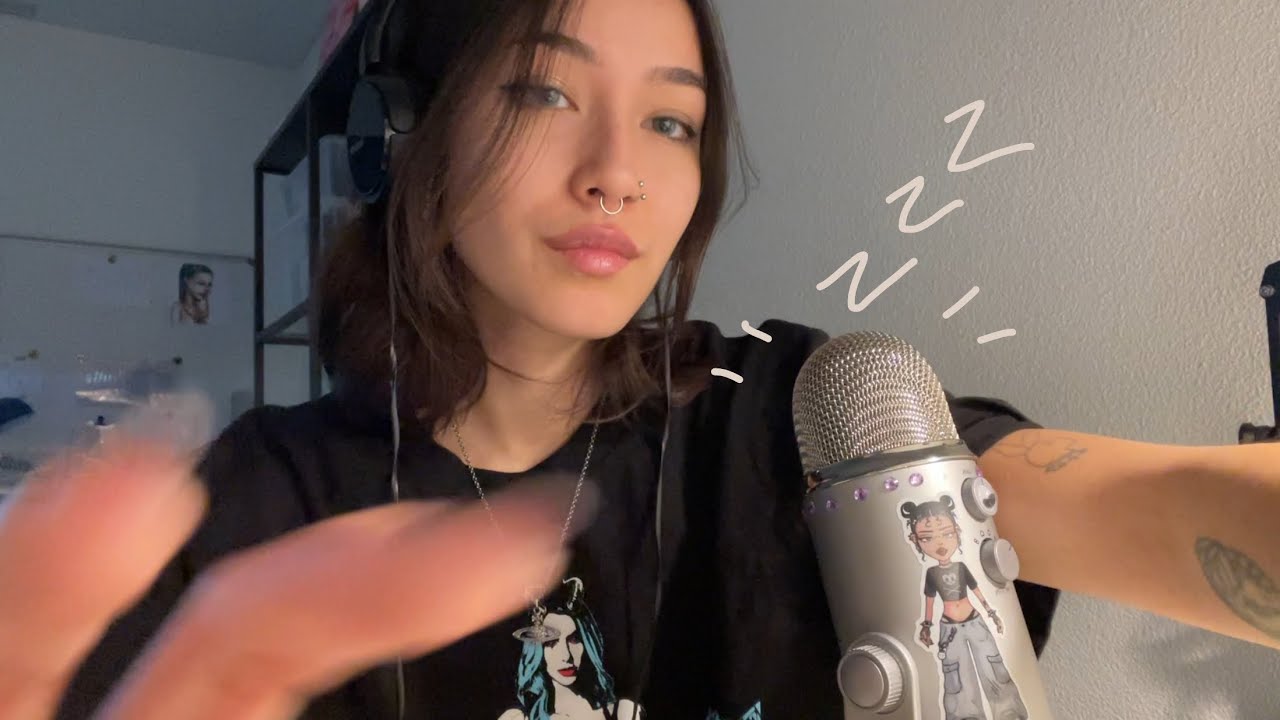 ASMR ☆ COZY TRIGGERS (mic scratching, rambles, mouth sounds,..)