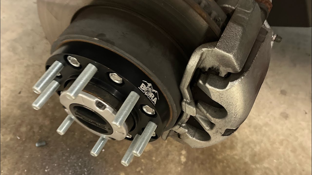 Ford Superduty 1” BoraSpacers, Carli radius arms, stud lengths, and clearing 37 Mud Grapps