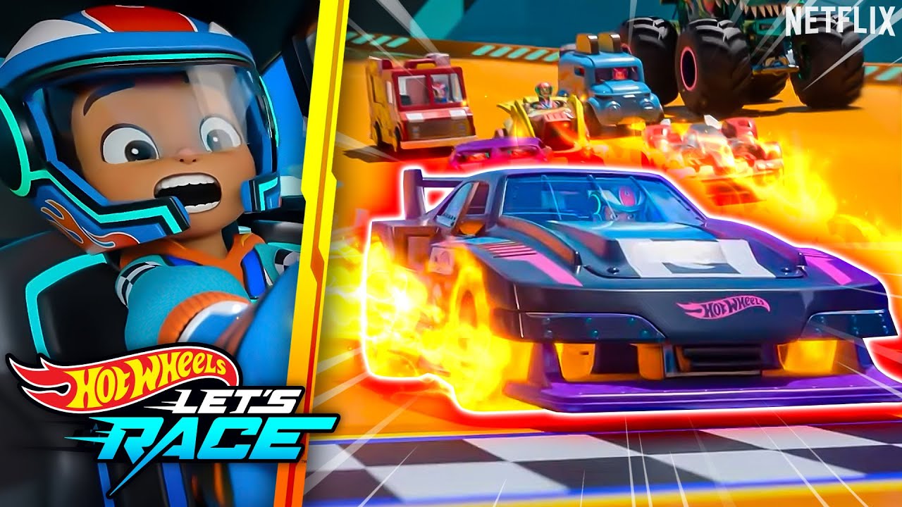 Coop vs. The Competition: Victory Awaits! ⚡🏎️ | Hot Wheels Let's Race
