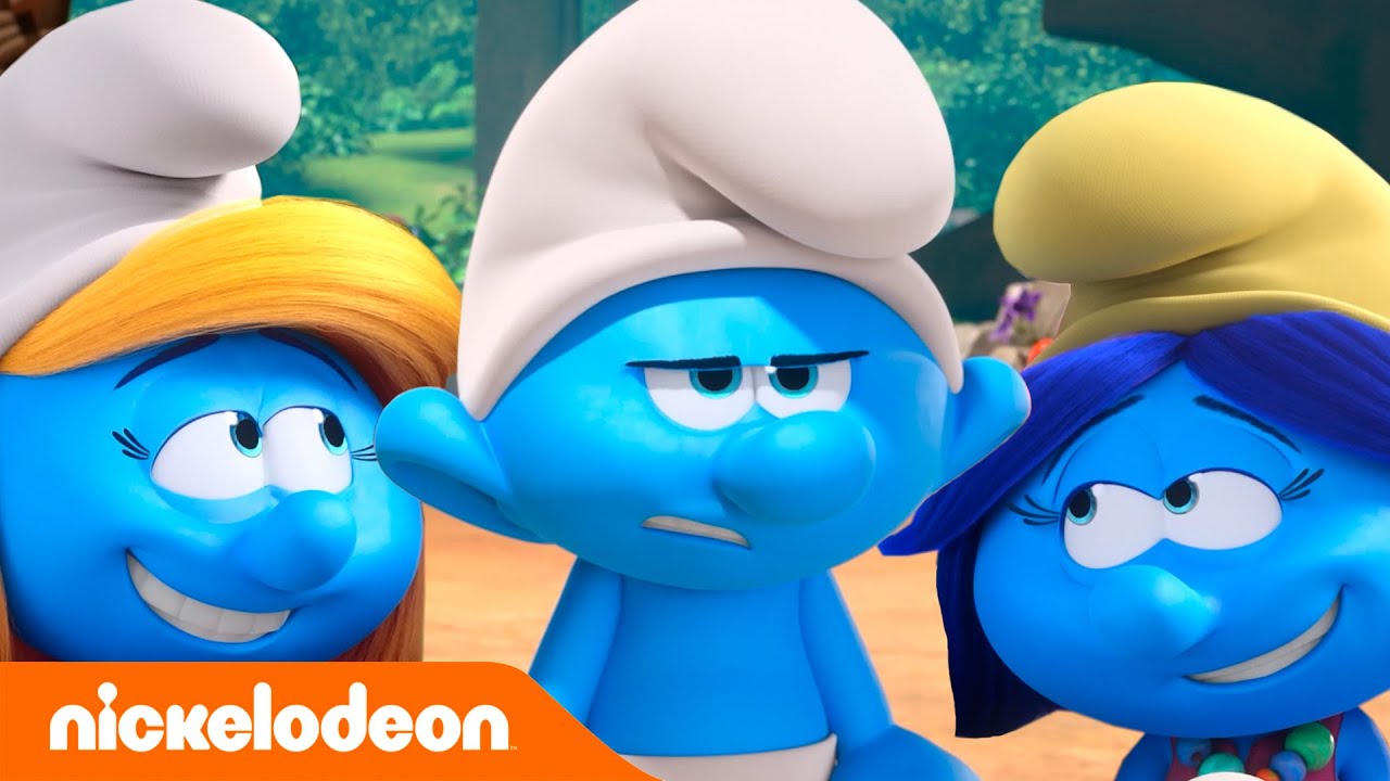 I Puffi | Come Si Fa a Far Sorridere Brontolone? | Nickelodeon Italia