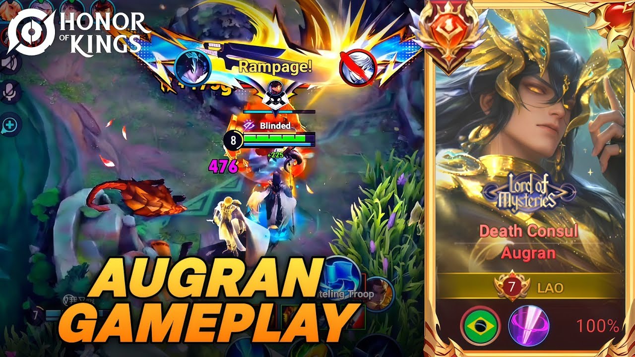 Augran Jungle Went Crazy – Solo Carry Match - Honor of Kings