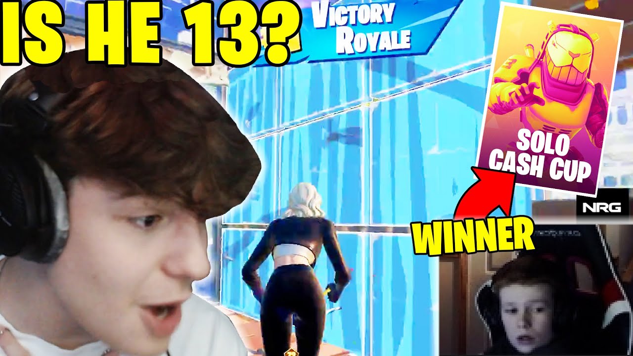 Clix Plays His BEST In Solo Cash Cup & Goes For #1 Place But Loses To This 13 Years Old Pro