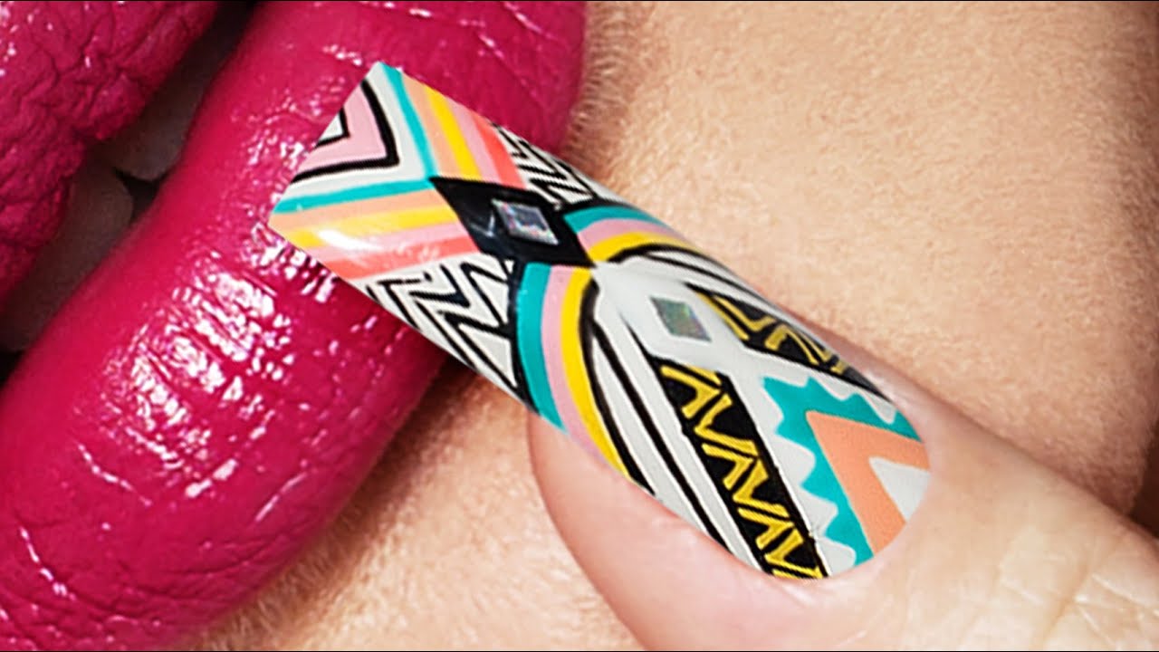 Geometric Trend Nail Art . Nails 21