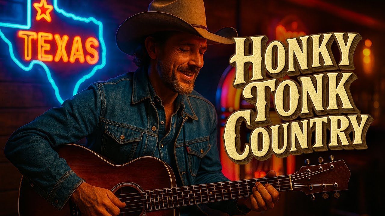 Honky Tonk Country | Classic Saloon Vibes Mix | Country Blues Music Station