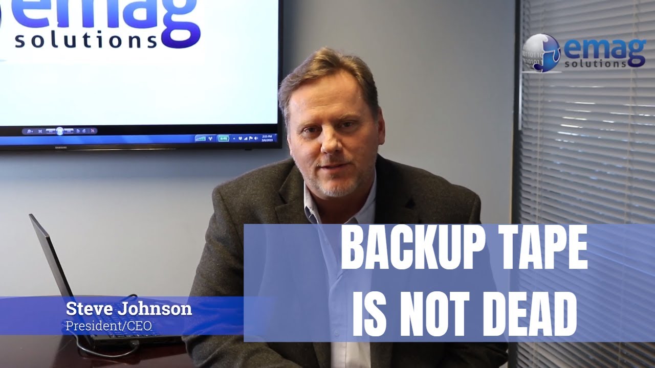 BACKUP TAPE IS NOT DEAD