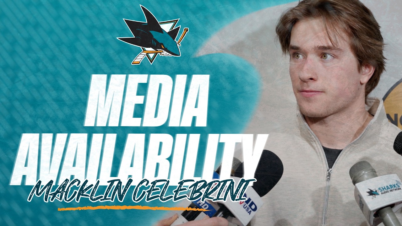 Media Availability (3/11): Celebrini