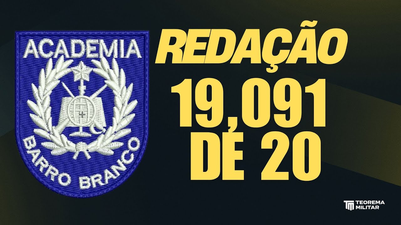 COMO TIREI 19,091 DE 20 NA REDAÇÃO DO BARRO BRANCO? | Prof. Cesar Annunciato
