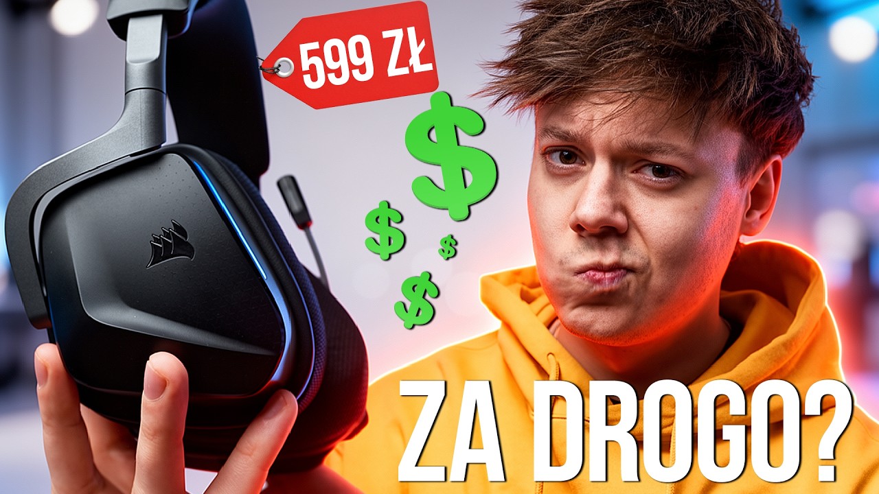 Doskonała wygoda, świetny mikrofon ale... 🎧 Corsair Void V2 Max Test i recenzja