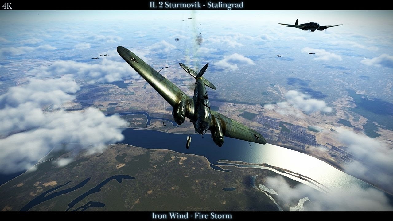 IL 2 Sturmovik - Stalingrad - Iron Wind - 2. Fire Storm - 4K