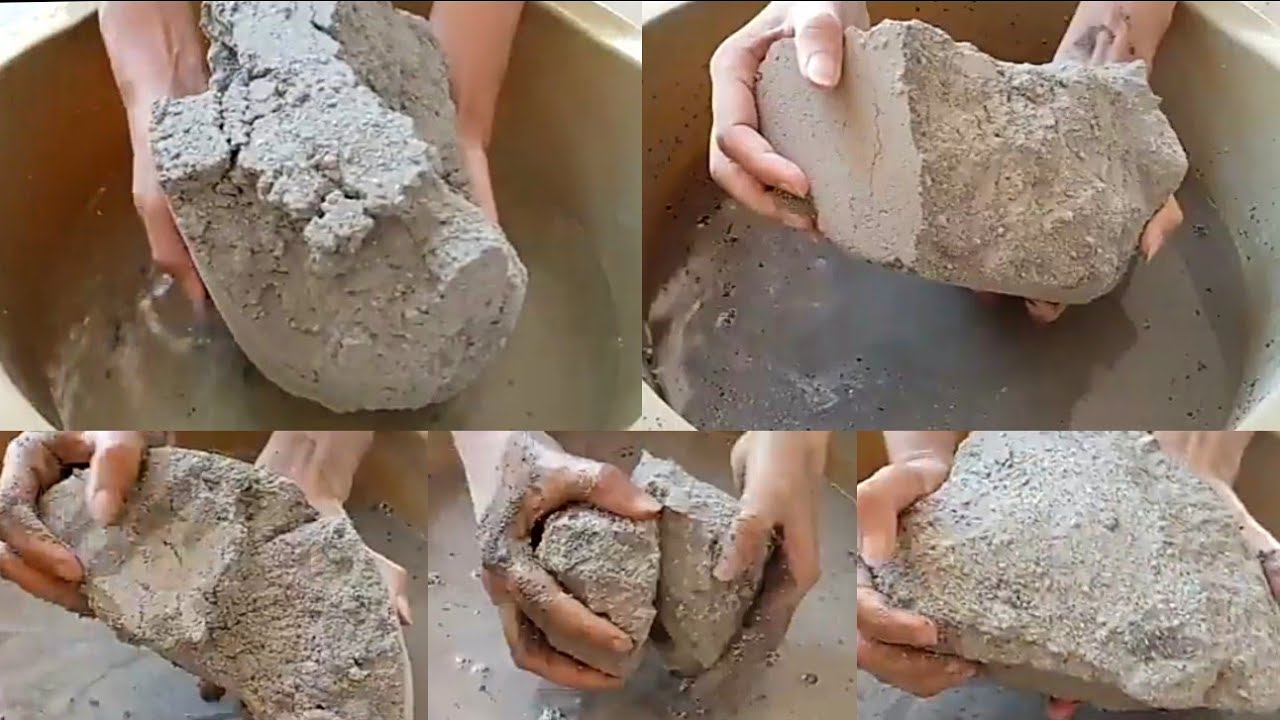 Bombastic Dusty😷Silky Grainy Pure Cement Huge Big Chunks🖤Water/Crumbles💯