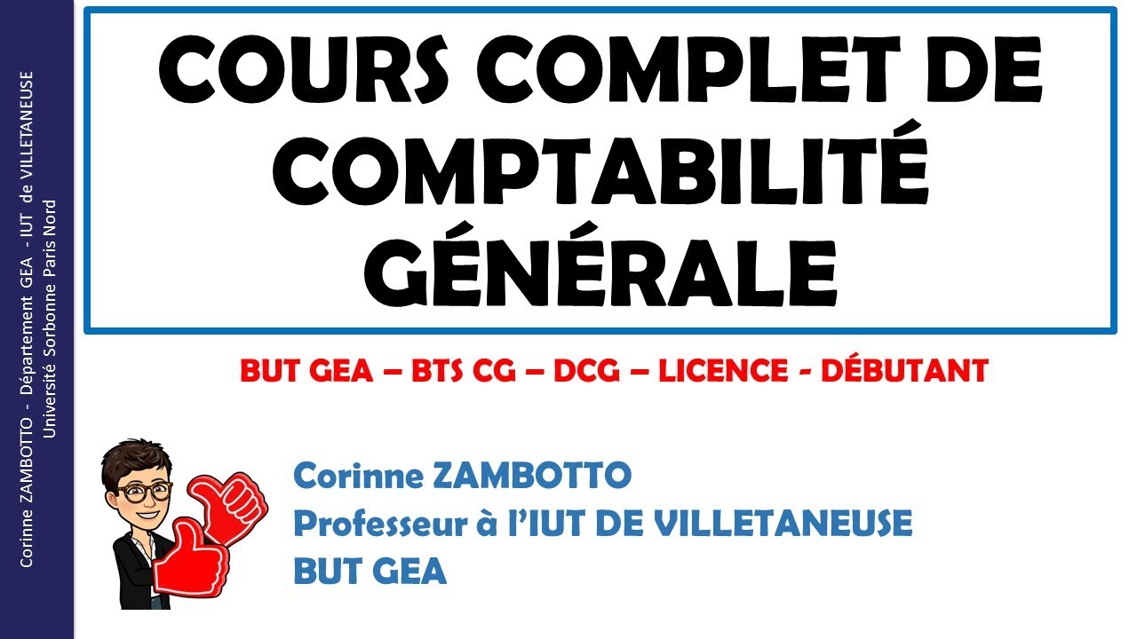 1.1. Cours de comptabilité - GEA - L'entreprise et sa comptabilité