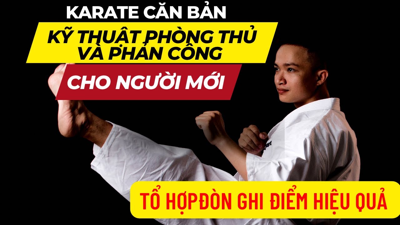 Hướng dẫn kỹ thuật đối kháng kumite karate cơ bản | Kỹ thuật phòng thủ và phản công | Phần 3