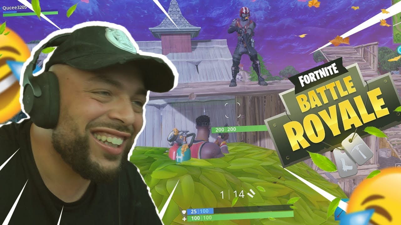HIJ ZIET MIJ NIET IN DEZE BOOM - QUCEE SPEELT FORTNITE #20