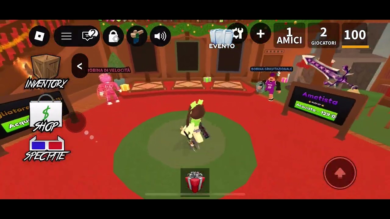 Gioco con mia sorella💚lasciate like se vi va!!💓💓💓#viralvideo #murdermystery #roblox 