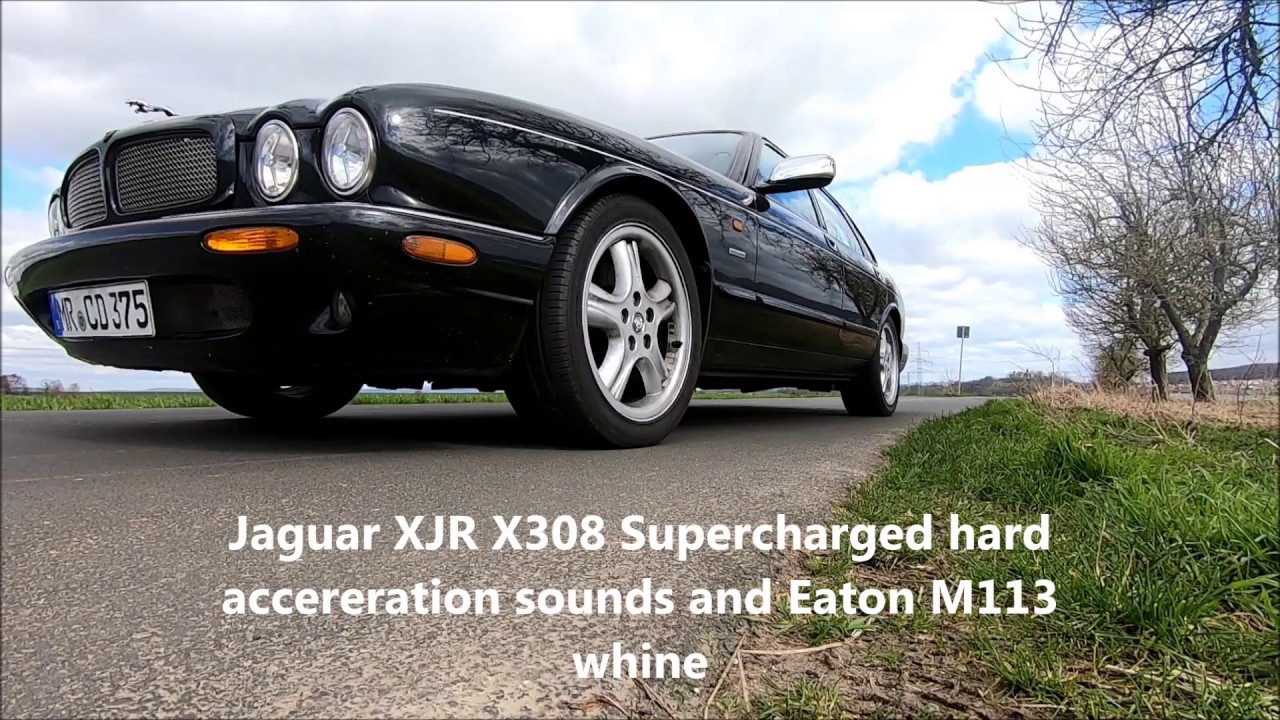 Jaguar XJR X308 4.0 V8 extreme Eaton M112 Supercharger Whine recordings /  lauter Kompressor Sound