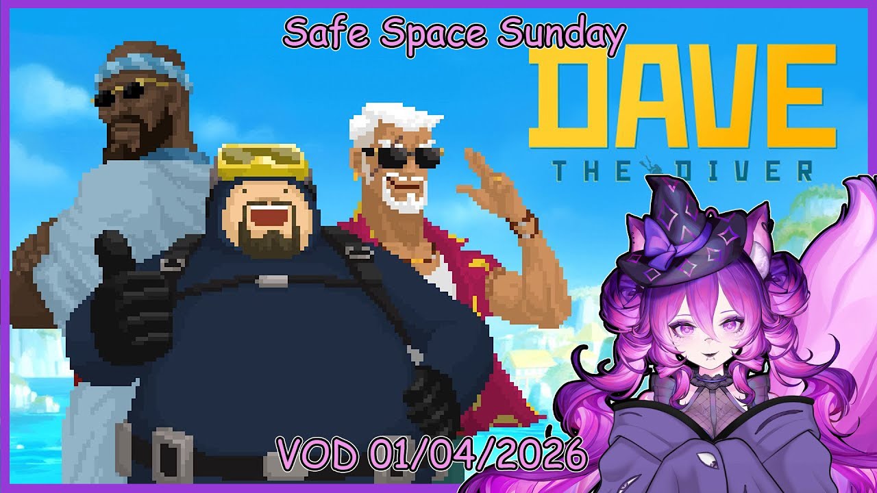 Safe Space Sunday - Cozy Gaming✧ VOD 01/04/2026