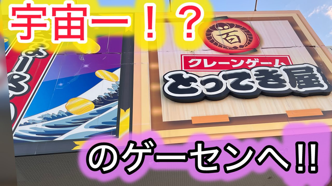 【エブリデイとってき屋東京本店】宇宙一のクレーンゲームセンターで、いくつ景品を獲得できるのか？