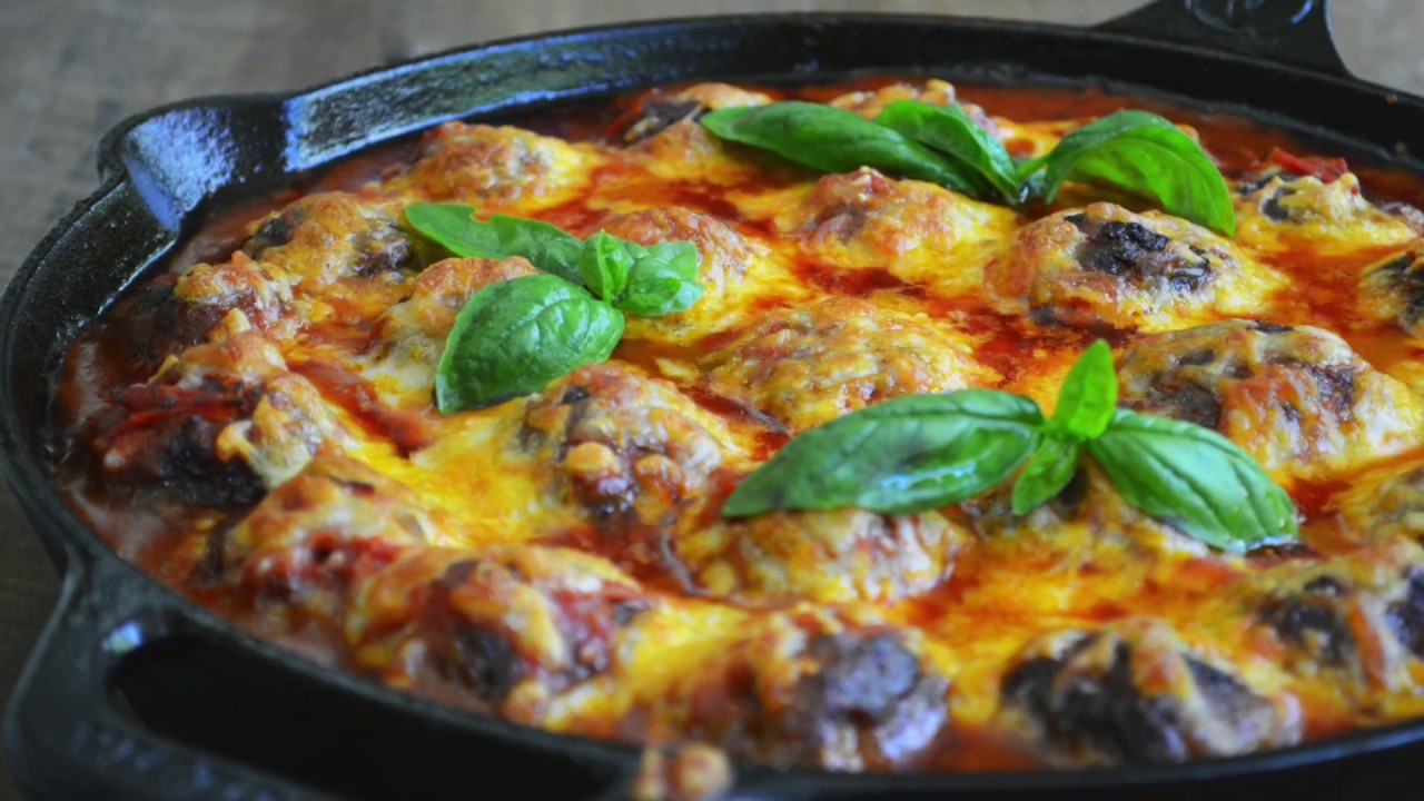 Albóndigas Napolitanas en nuestro Sartén de Hierro Fundido