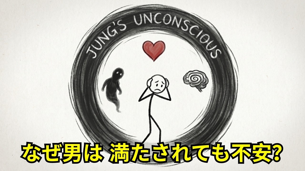 【男性心理×ユング心理学】なぜ男は性的に満たされても不安が増すのか｜欲望の後に襲う孤独の正体.