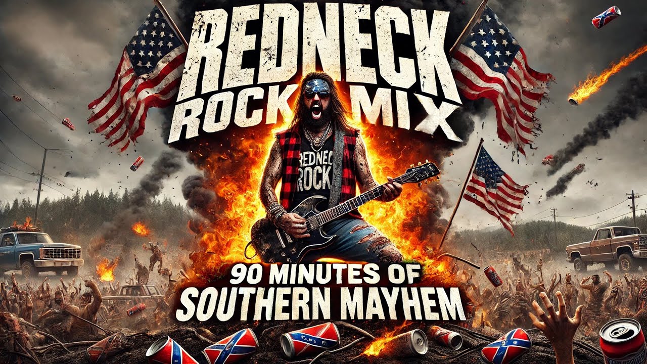 🔥 Southern Rock MIX -  90 Minutes of Southern Rock #trucksongs #southernrock #americanrock