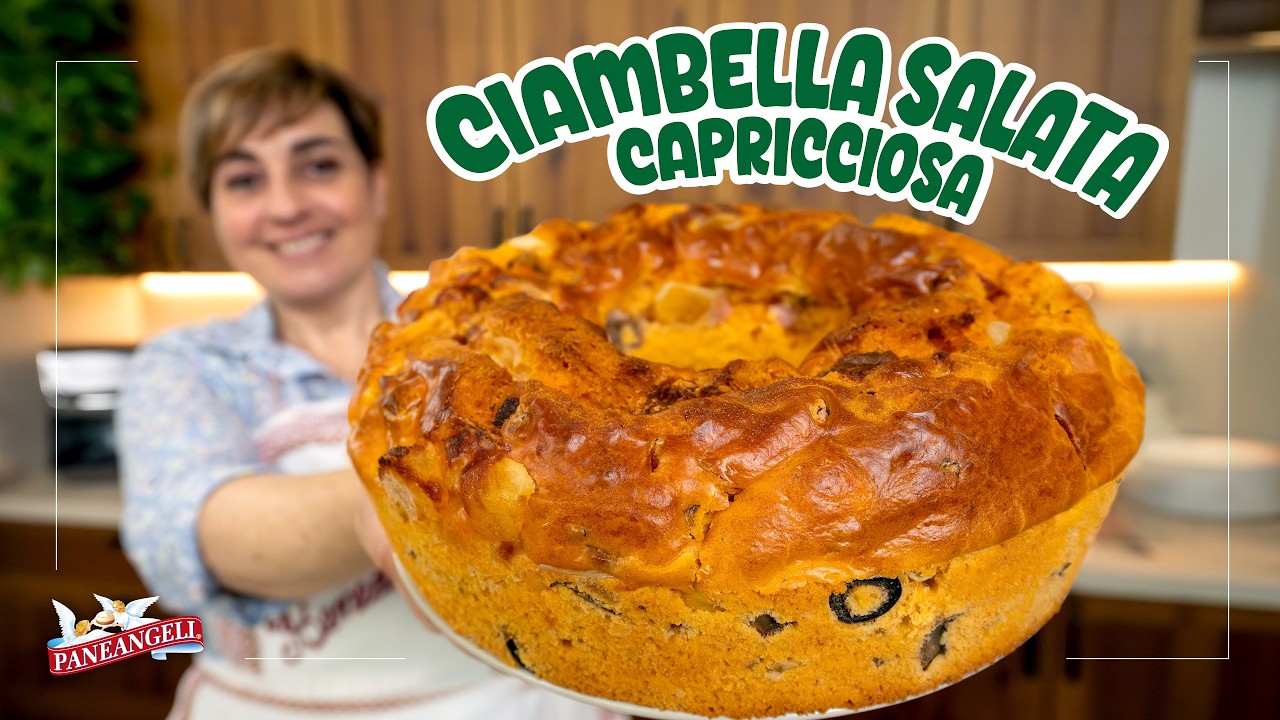 CIAMBELLA SALATA CAPRICCIOSA Ricetta Facile - Fatto in Casa da Benedetta