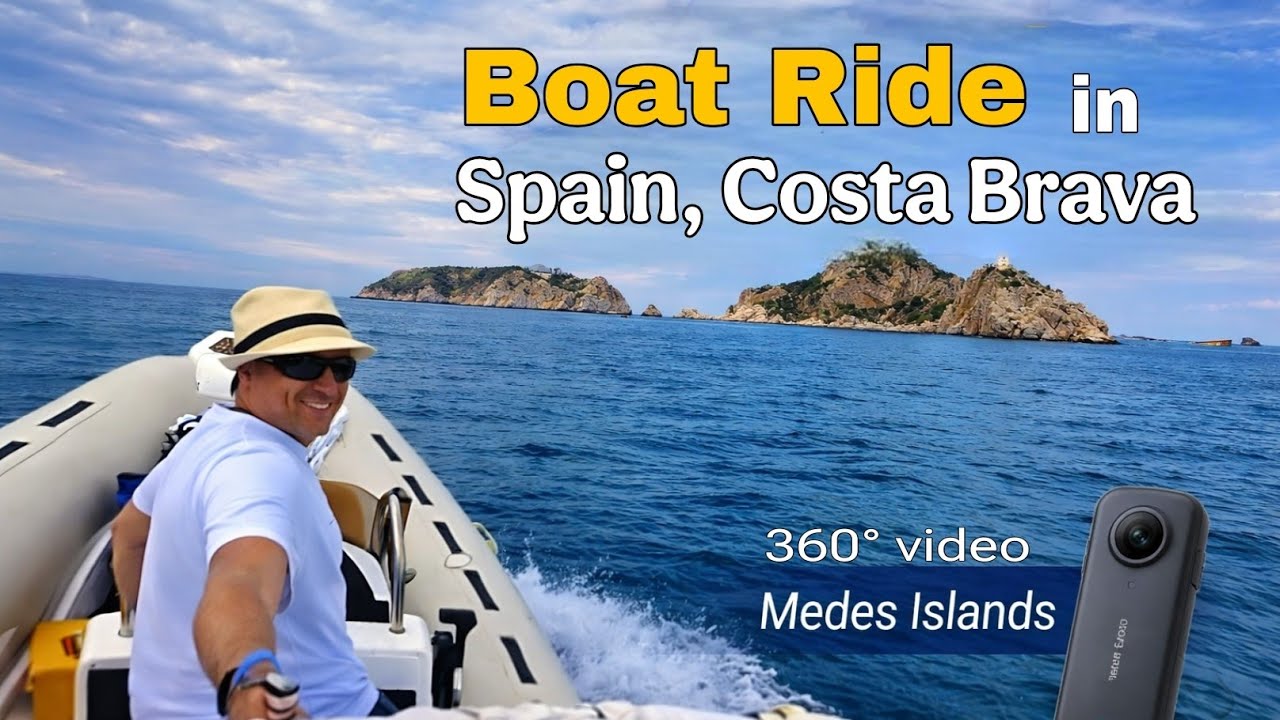 Experience 360° Boat Ride inSpain, Medes Island & Costa Brava