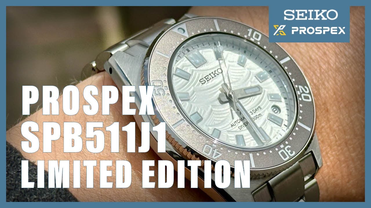 Unboxing The New Seiko Prospex SPB511J1 Limited Edition