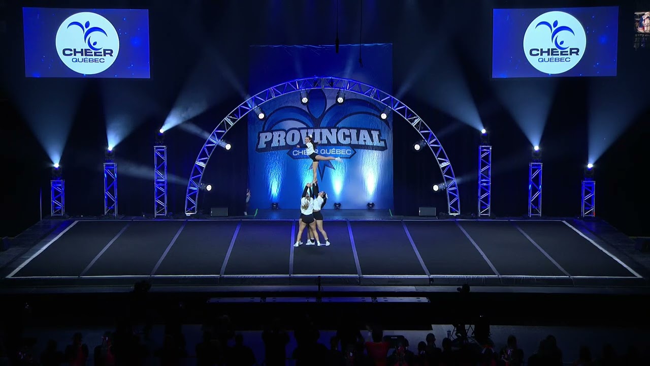 Équipe Québec Senior - Partner Stunt - All Girl niveau 7