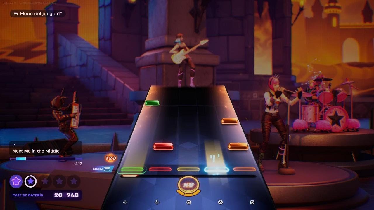 Fortnite Festival - Meet Me in the Middle by L1 - on drums