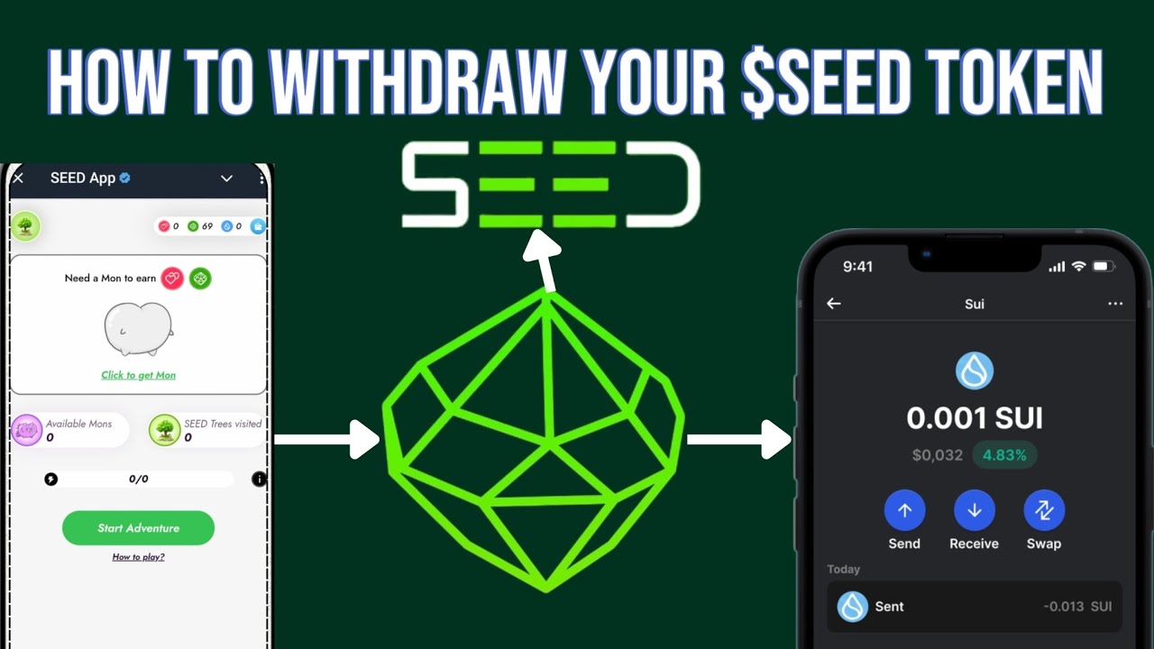 HOW TO WITHDRAW YOUR SEED ON LISTING DATE | WITHDRAW SEED FROM SUI WALLET