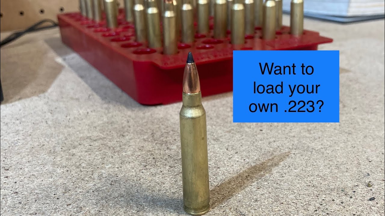 Basic reloading overview for .223 rem