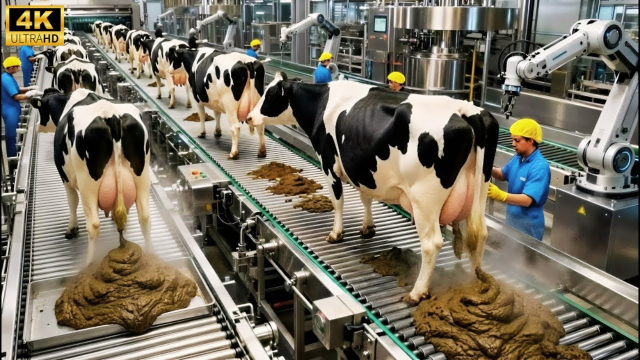 Inside the Cow Dung Power Factory | How Animal Waste Is Turned Into Clean Electricity (Full Process)