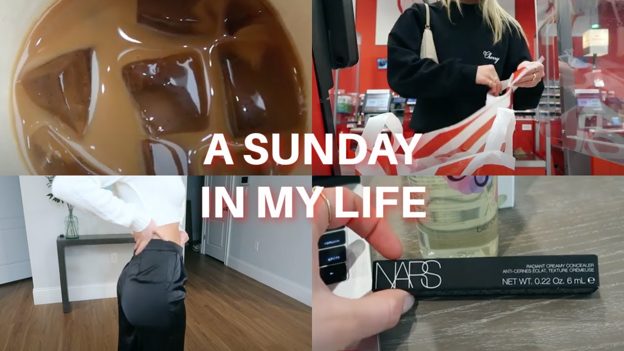 SUNDAY VLOG | errands, prepping for the week & new apartment furniture!