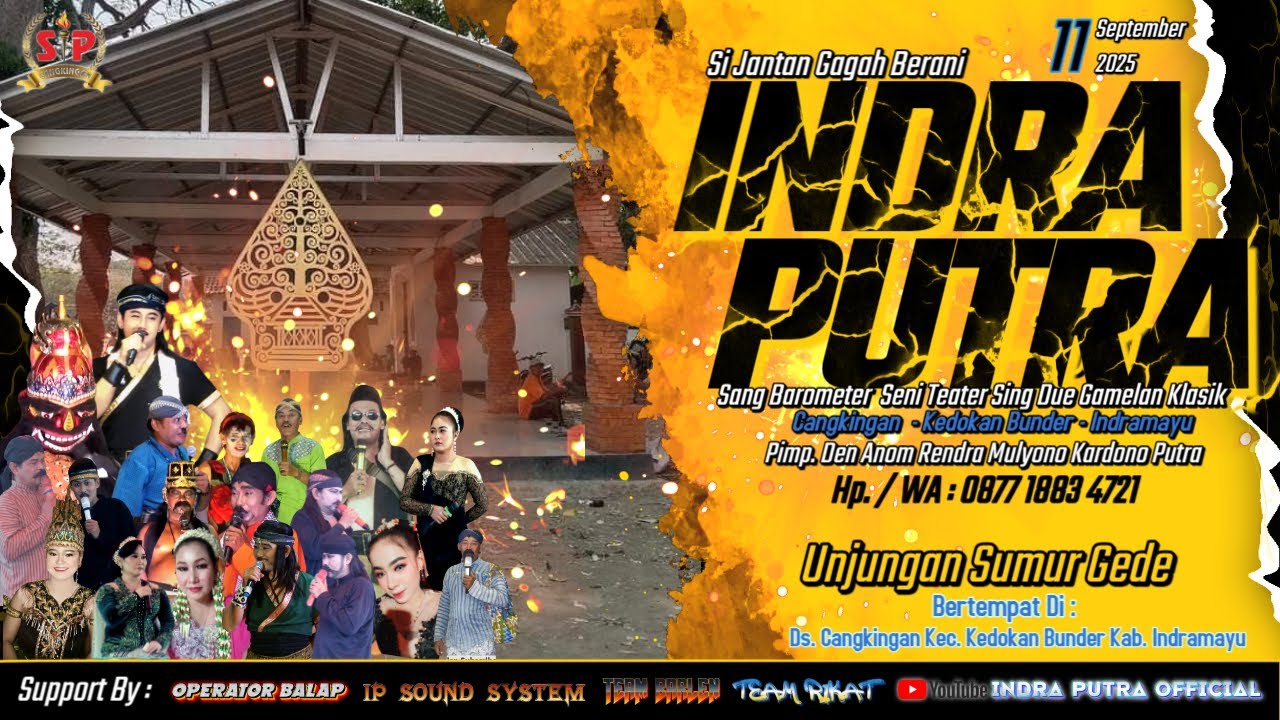 🔴 LIVE SANDIWARA INDRA PUTRA DALAM RANGKA UNJUNGAN BUYUT SUMUR GEDE DESA CANGKINGAN EDISI MALAM