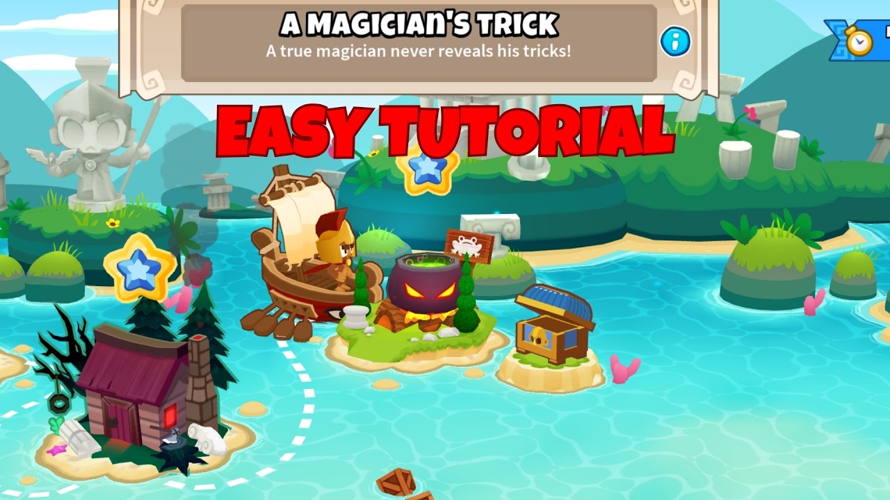 BTD6 Odyssey |  Easy Tutorial | A Magician's Trick