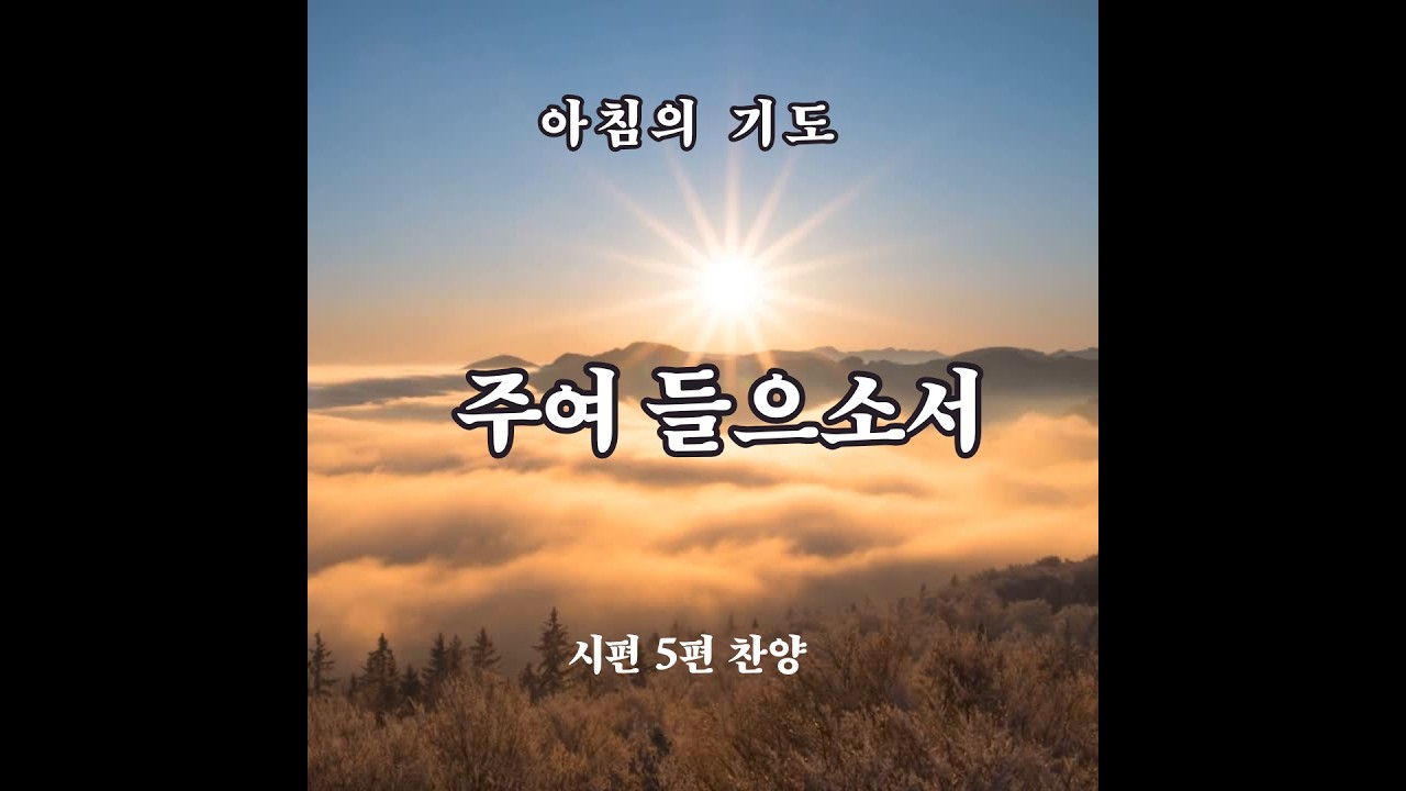 시편 5편 찬양 묵상 | 아침 기도 CCM | 주여 나의 말에 귀 기울이소서#시편5편 #시편찬양 #아침기도 #묵상찬양 #CCM #기도음악 #새벽기도  #찬양묵상 #팔도미디어선교회