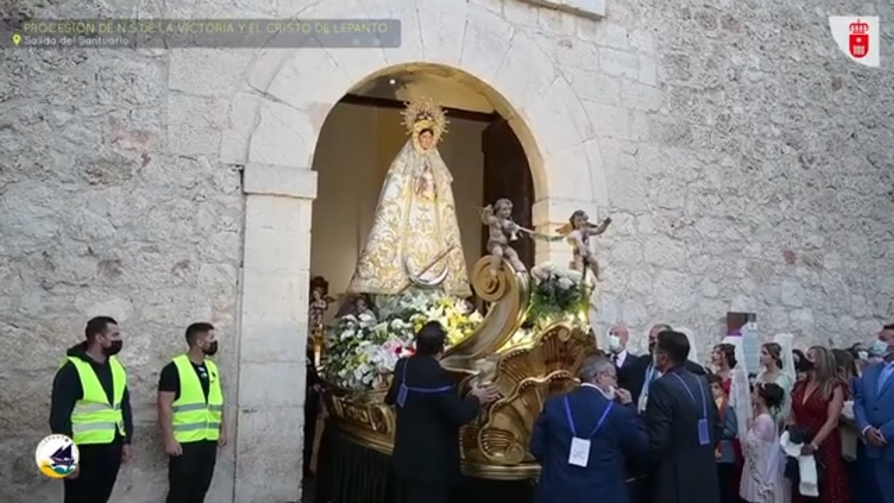 PROCESIÓN NUESTRA SEÑORA DE LA VICTORIA | Con presencia del Cristo de Lepanto