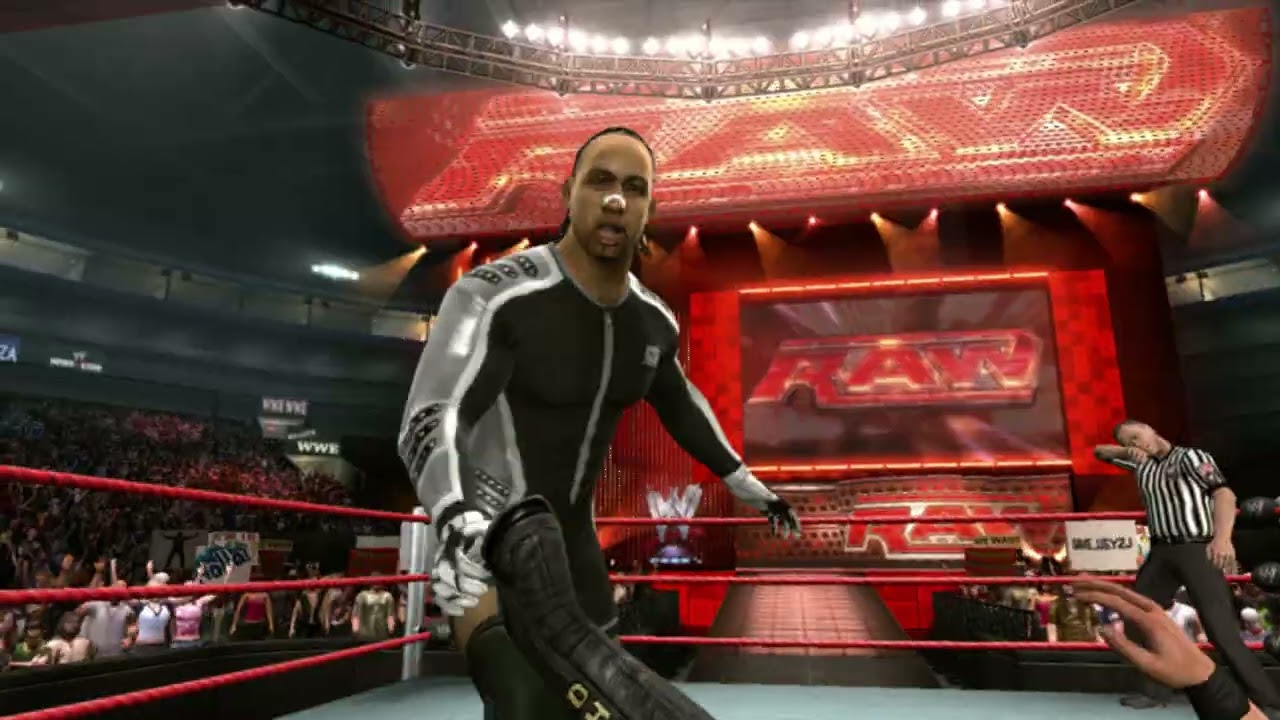 WWE Monday Night RAW: April 21, 2008 - Chris Jericho vs MVP (SmackDown vs RAW 2009)