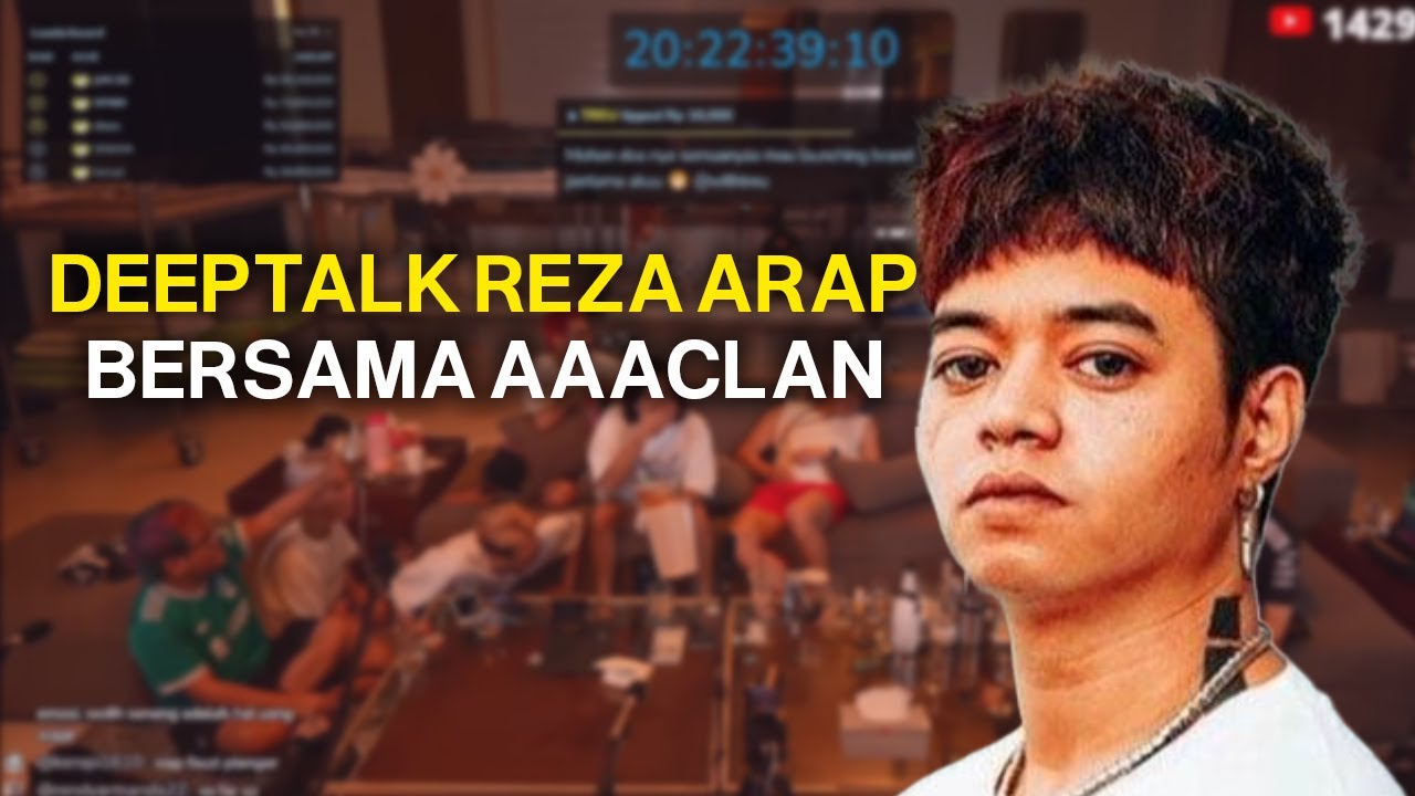 DEEPTALK REZA ARAP TEPE DAN MEMBER AAACLAN #shortvideo #shorts #marapthons3