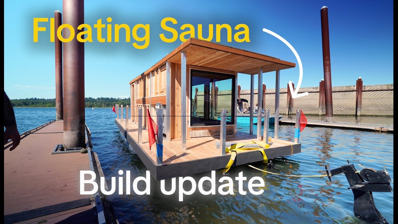 I'm Building a Floating Sauna Community (Portland's First)!! #buildupdate #wellness #portland