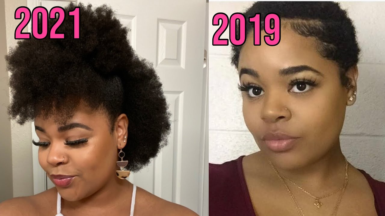 Natural Hair Journey Update w/ pictures, almost 3 years later | insecurities, hair typing