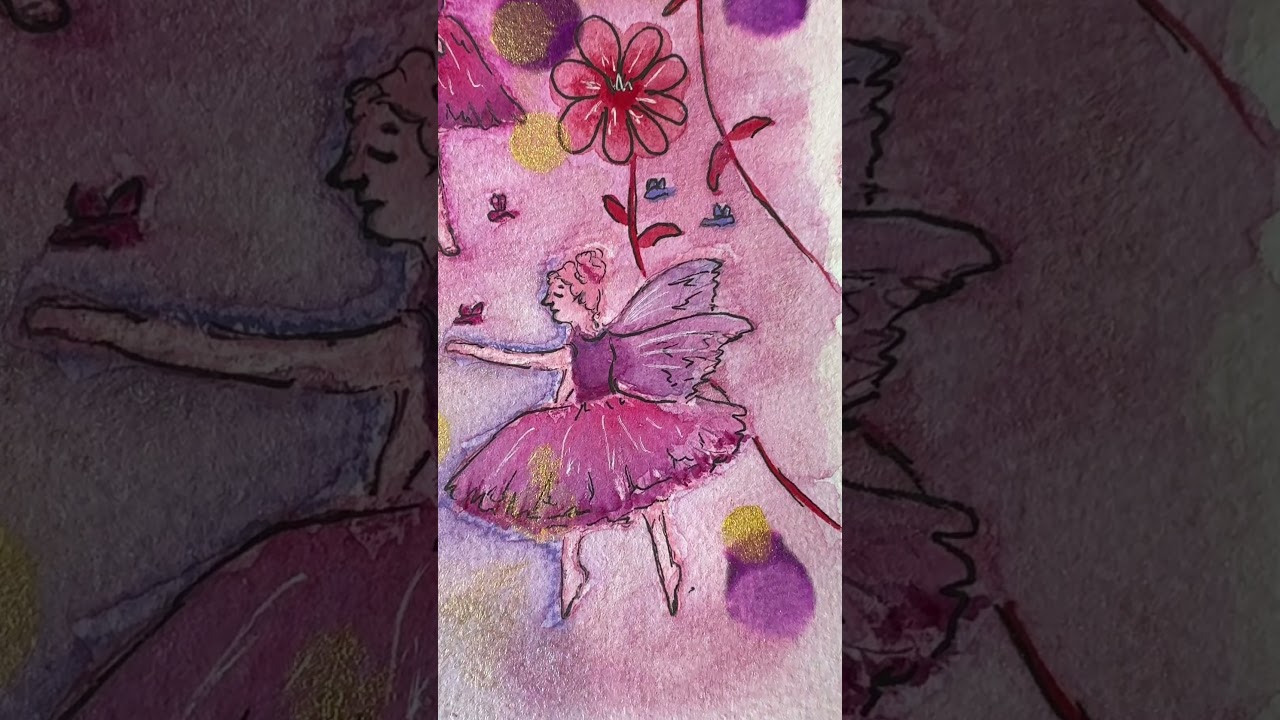 Creation is magic.  #art #painting #watercolour #mixedmedia #magic
