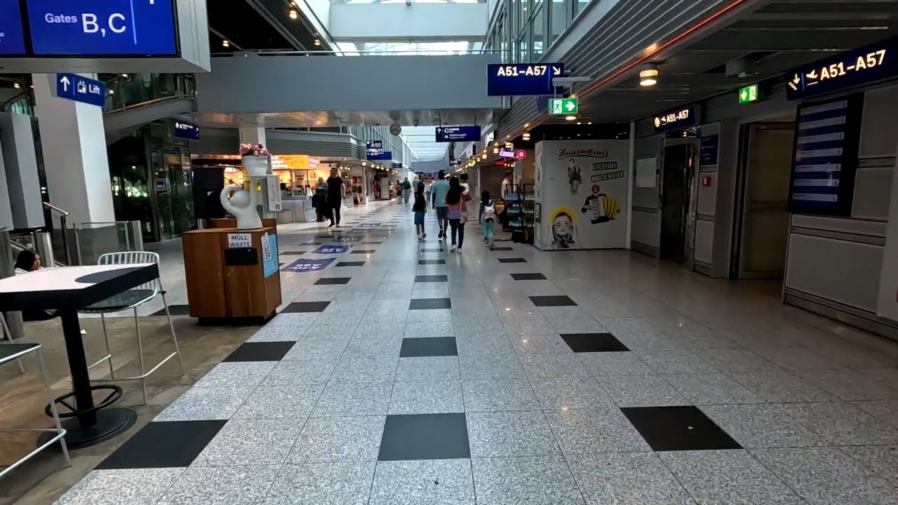 Transfer at Düsseldorf Airport | A80 to A63 | Germany | 05/08/24