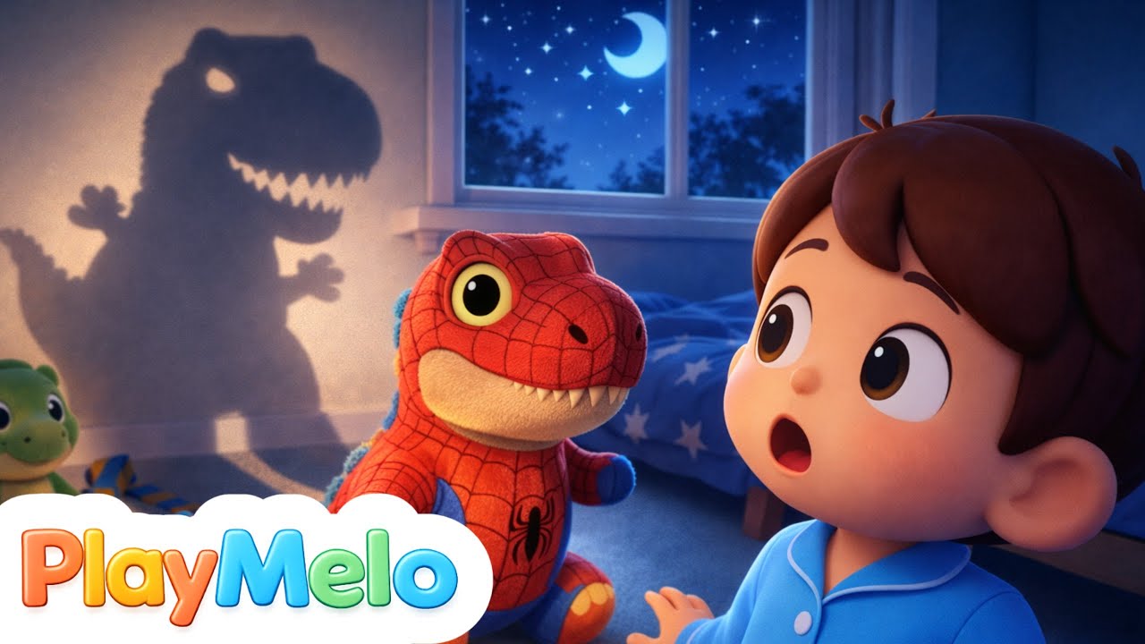 A Dinosaur Knocked on Melo's Window! 🦖 | PlayMelo