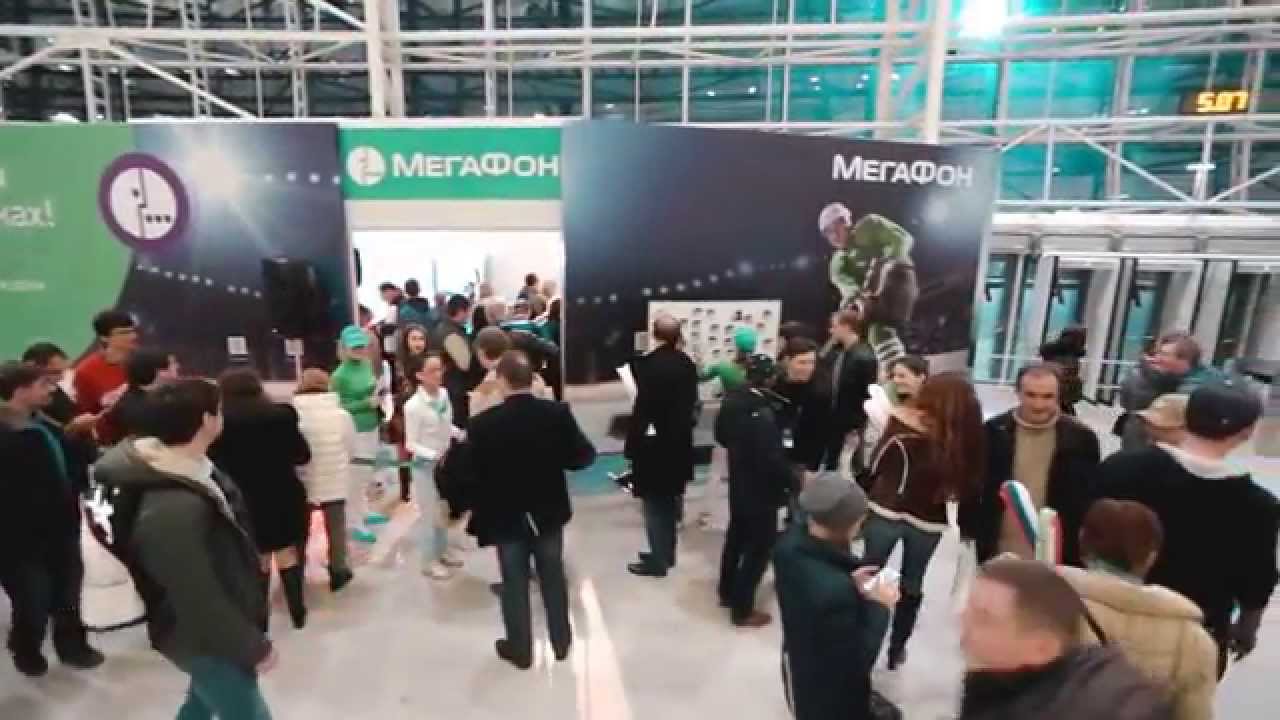 Павильон МегаФон на Матче всех звезд КХЛ в Сочи