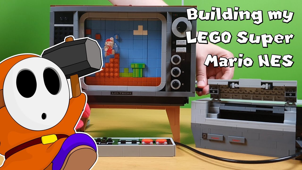 Building my LEGO Super Mario NES