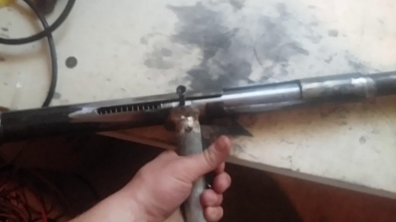 Completed Homemade Open Bolt Shotgun