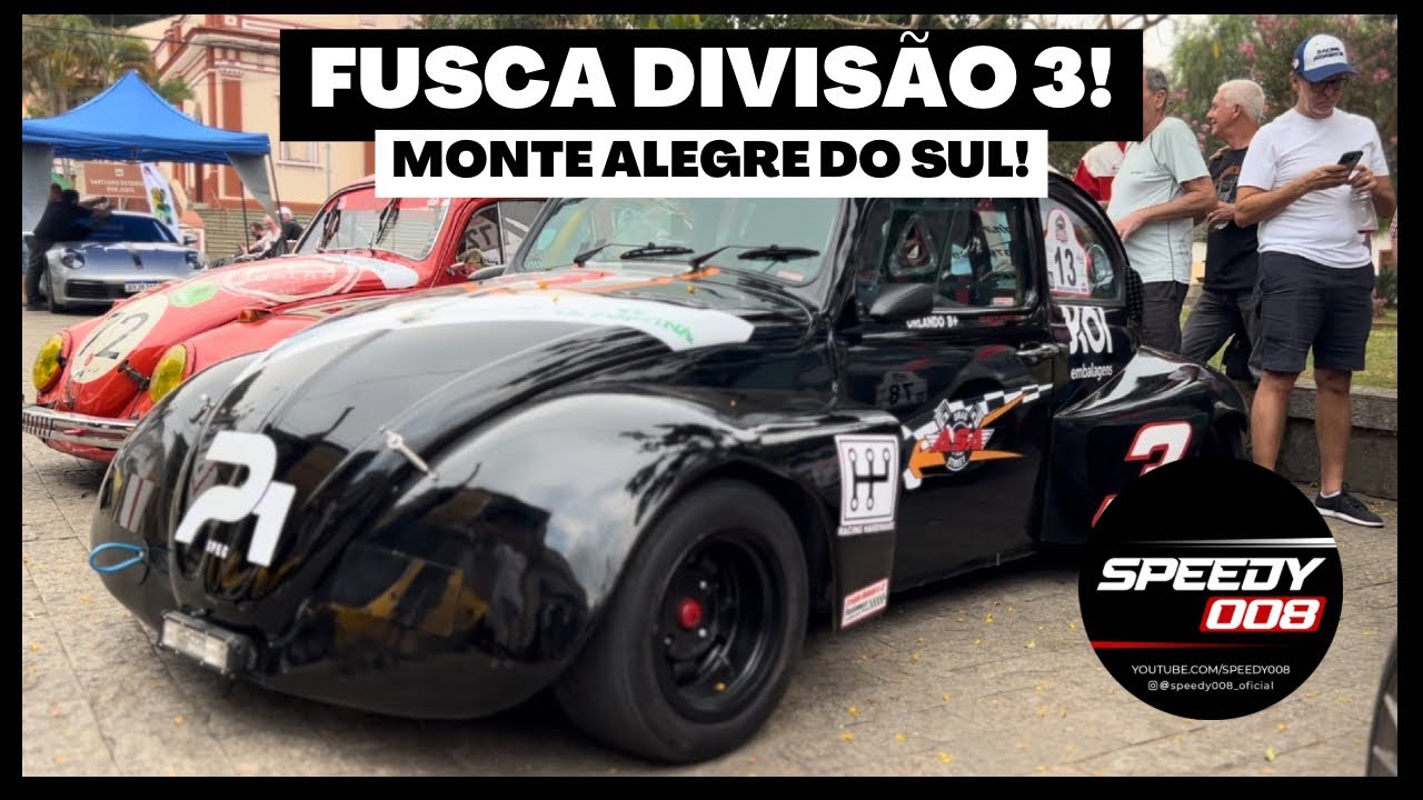 Fusca da Divisão 3 na Subida de Montanha.