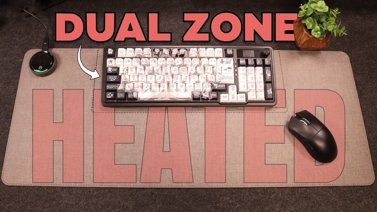 Коврик для мыши Heatka V2 — теперь с двухзонным подогревом.